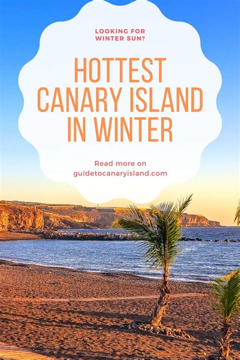 canary islands january temperature.